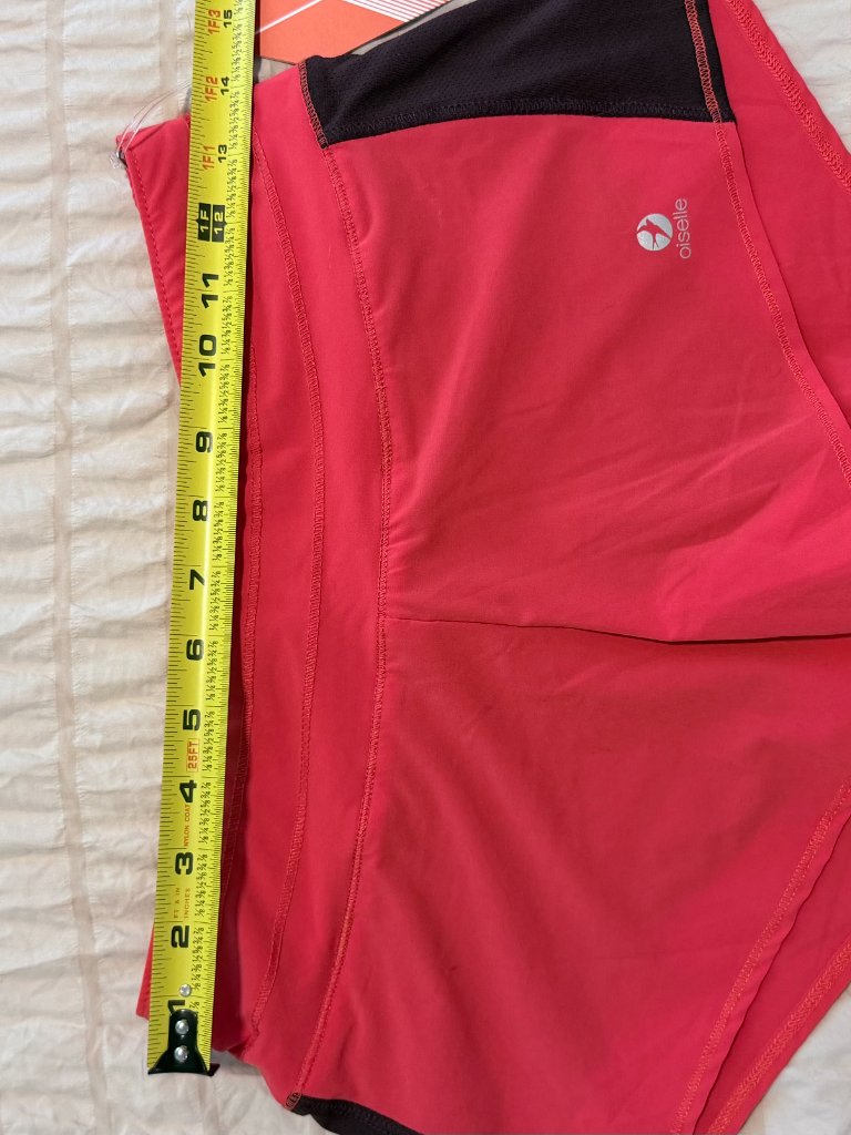 Nwt Oiselle Toolbelt Roga Shorts Women’s Size 2 Blaze Red Running Shorts* — image 3 of 8